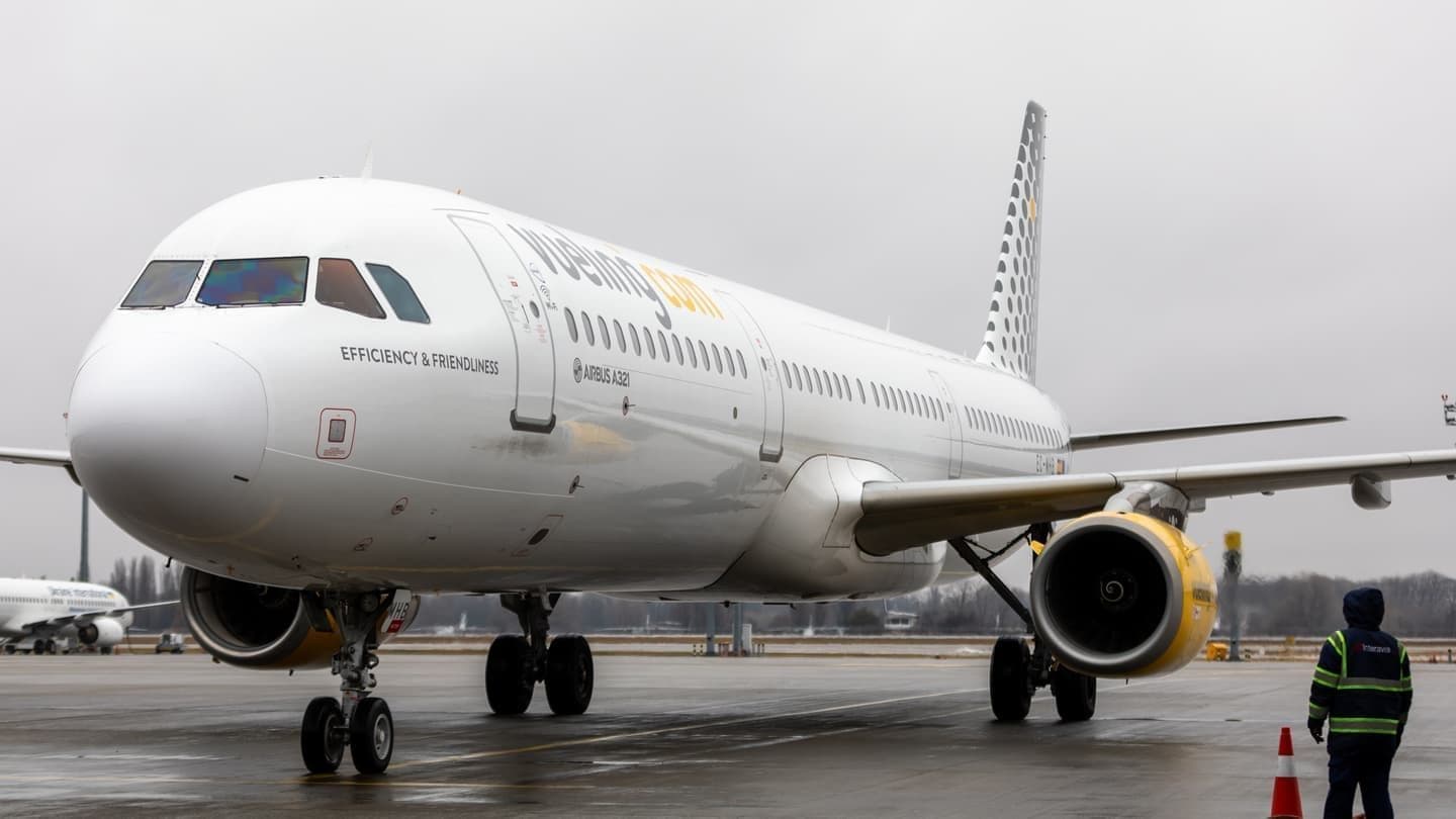 Испанский лоукост Vueling начал летать в Украину