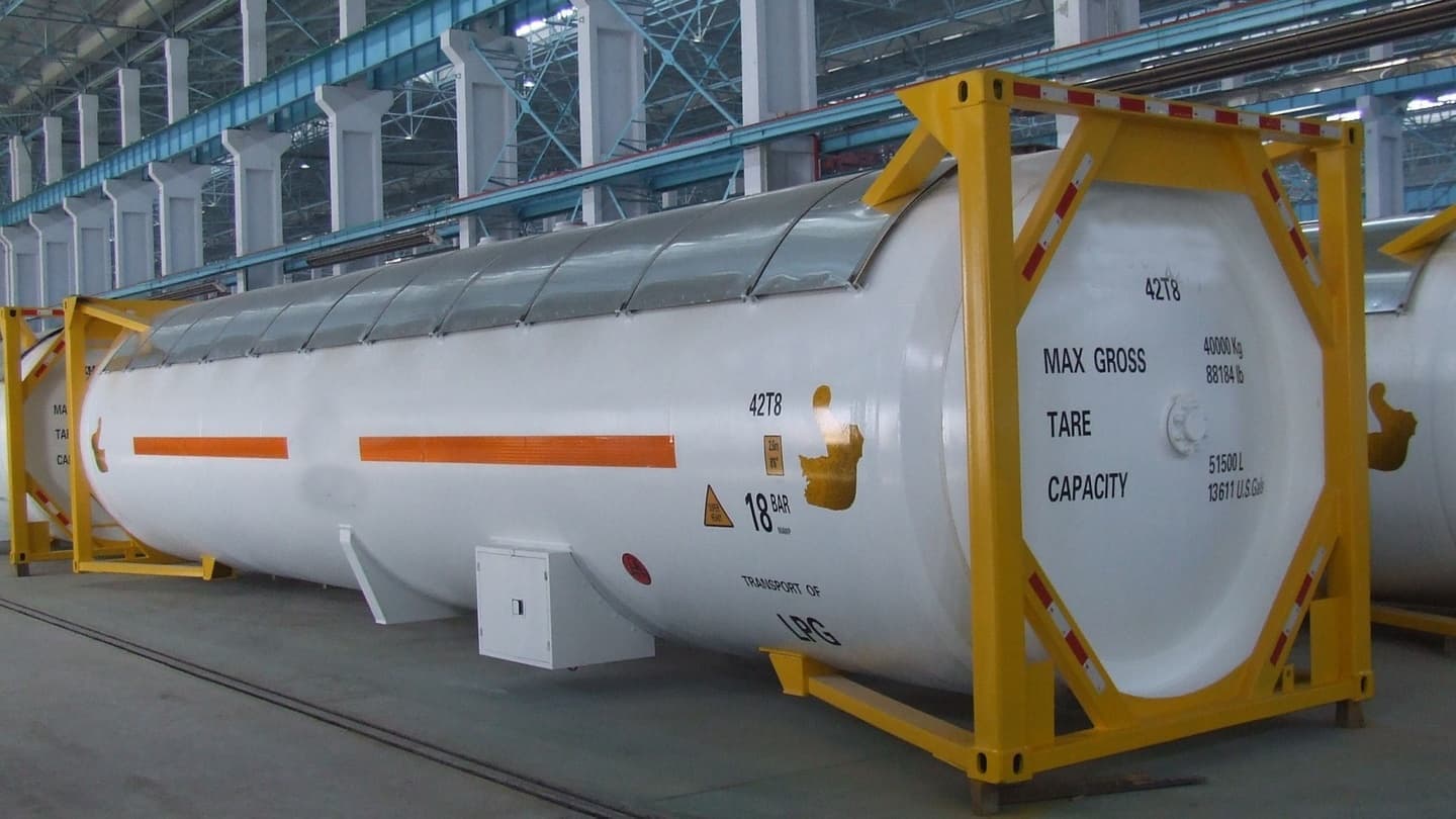 Ёмкости для сжиженного углеводородного газа