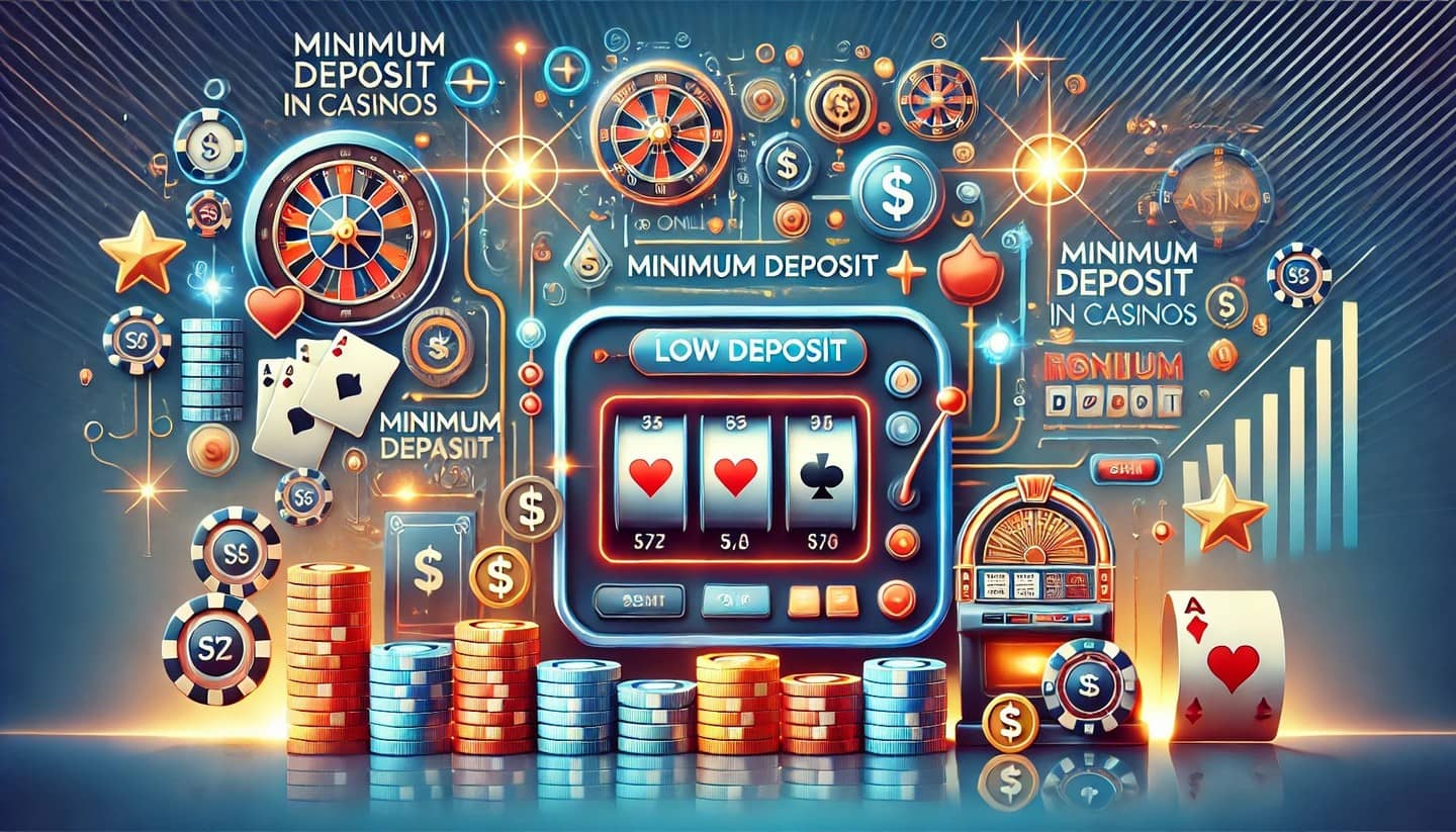 Минимальный депозит в казино: особенности онлайн игры