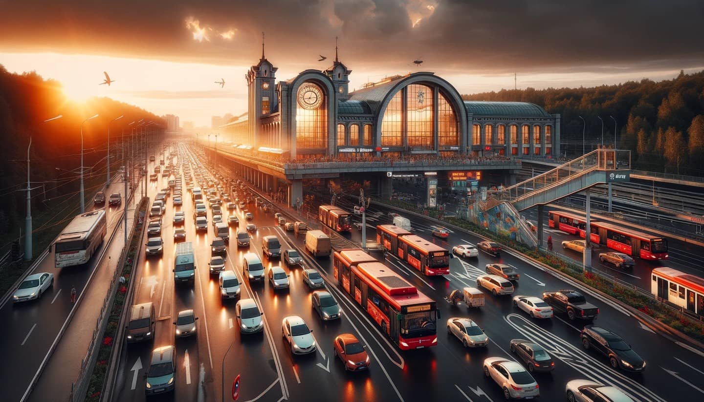 Почему автобусы красные