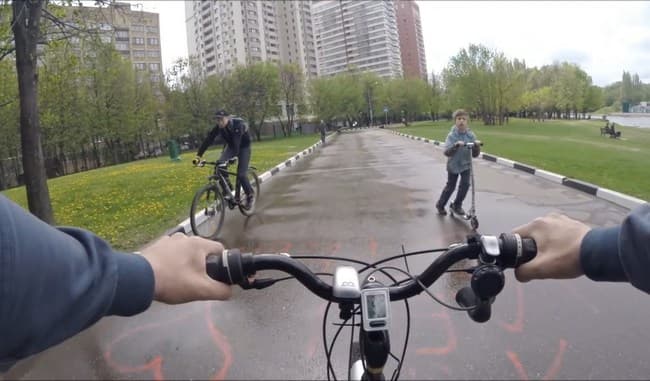 Полезная поездка на велосипеде
