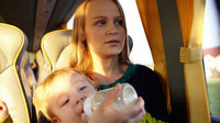 Поездка с годовалым ребёнком на автобусе