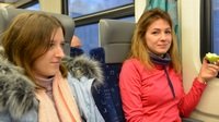 Дверь к путешествиям на электричке